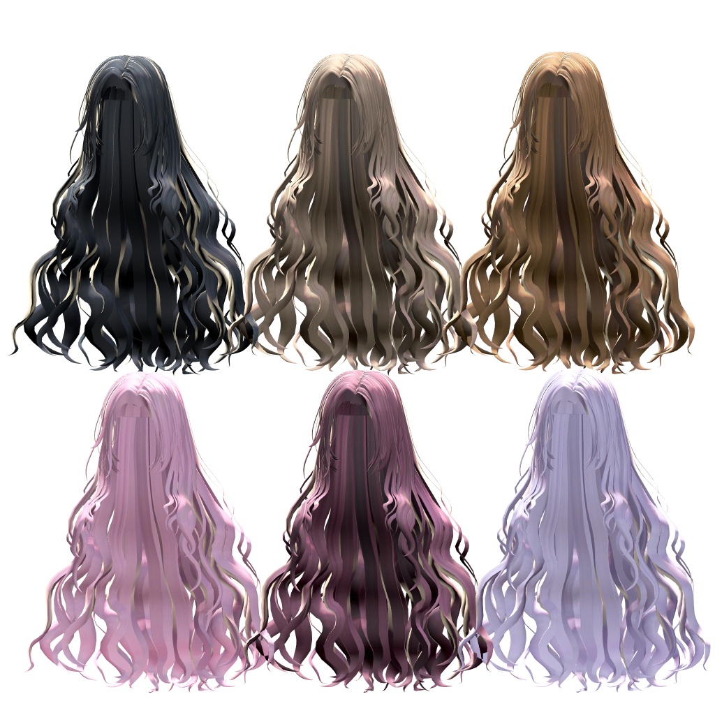 【300円セール中!】8アバター対応 Asymmetry Longwave