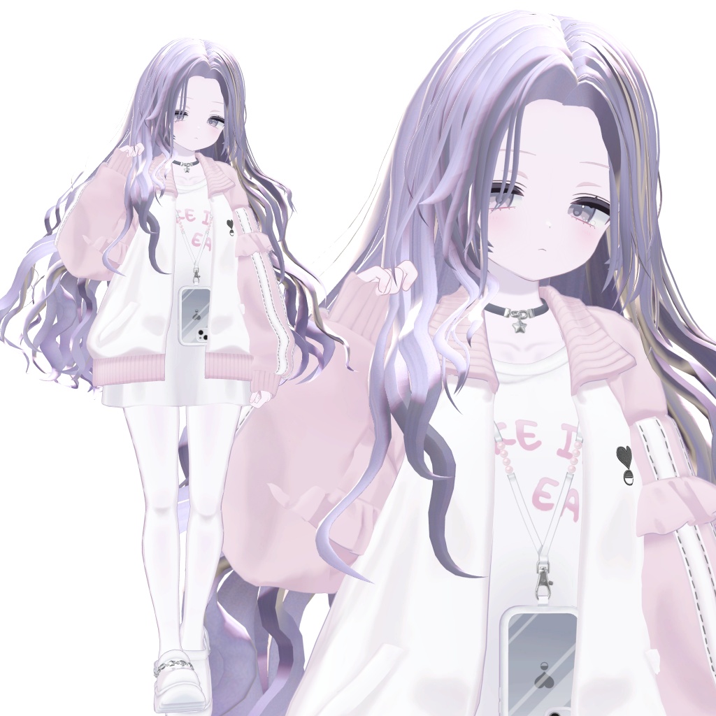 【300円セール中!】8アバター対応 Asymmetry Longwave