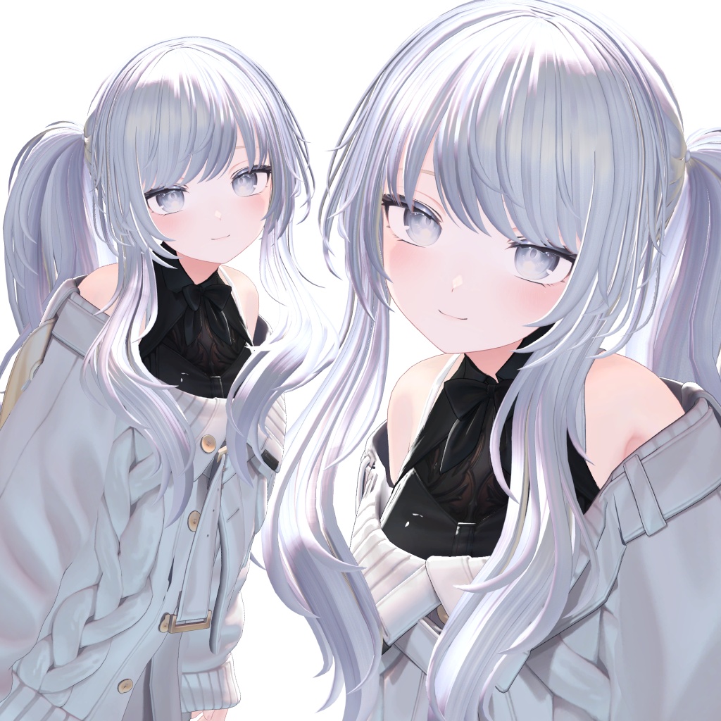 【500円Sale!】8アバター対応 ゆるふわSide tail