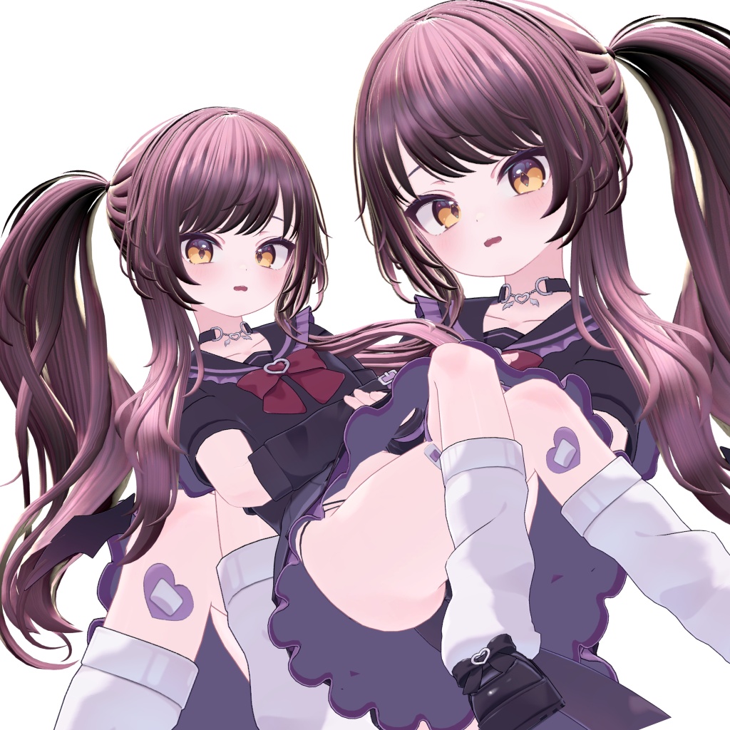 【500円Sale!】8アバター対応 ゆるふわSide tail