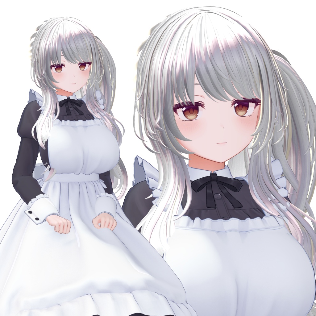 【500円Sale!】8アバター対応 ゆるふわSide tail