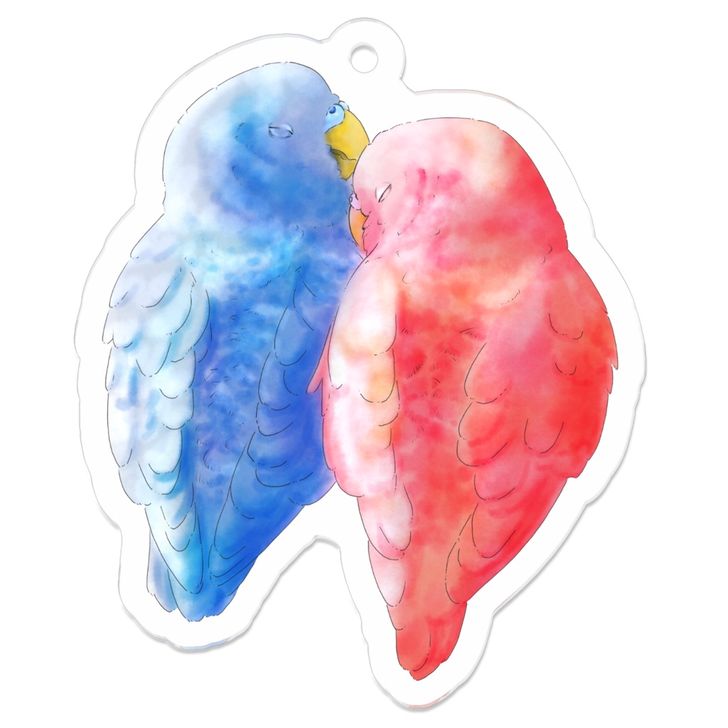 Birds アクリルキーホルダー