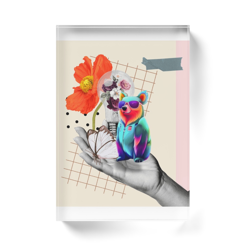 アクリルブロック100×148mm