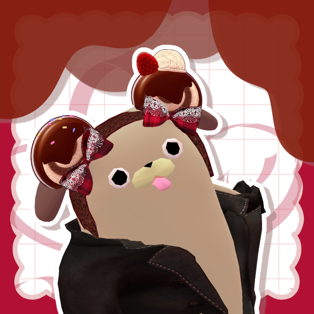 【期間限定無料】ロールケーキカチューシャ【2/16まで】