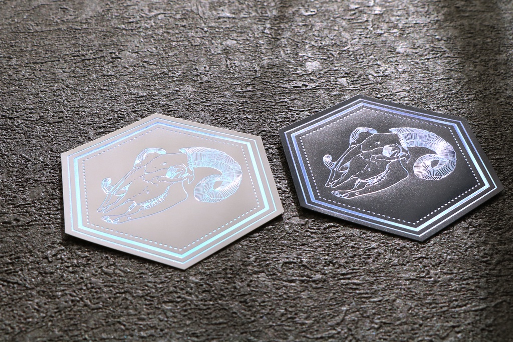 青鈍 ステッカー