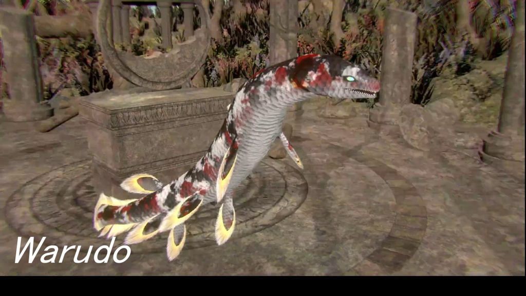 【全6種】鯉龍(Nishikigoi dragon) アバター