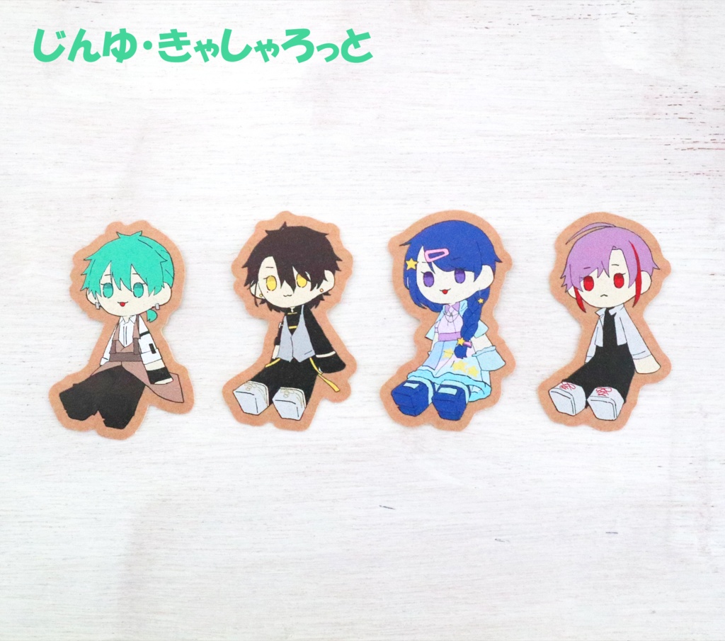 【ゆるゆるしり~ず】ステッカー 小