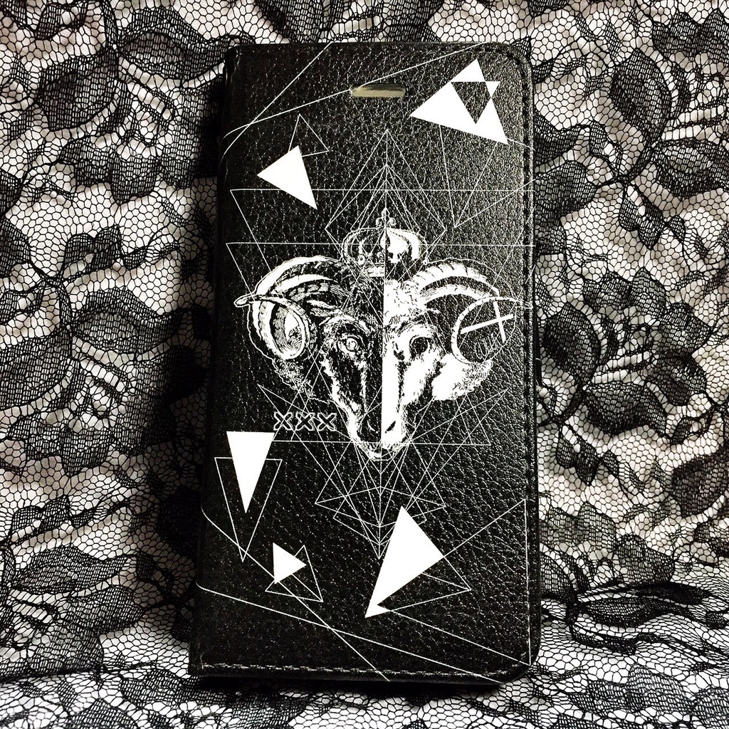 Black&W 手帳型スマホケース