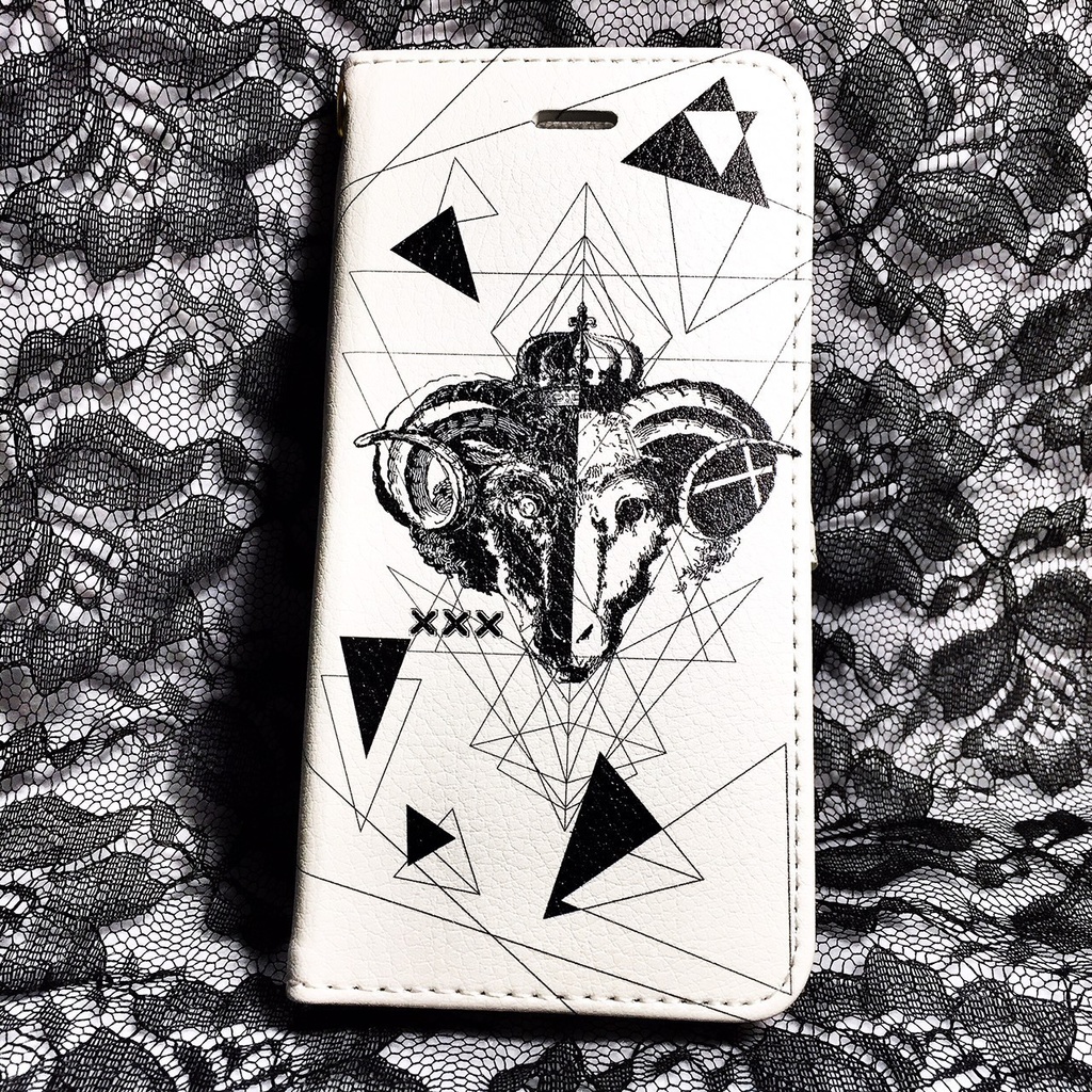 B&White 手帳型スマホケース