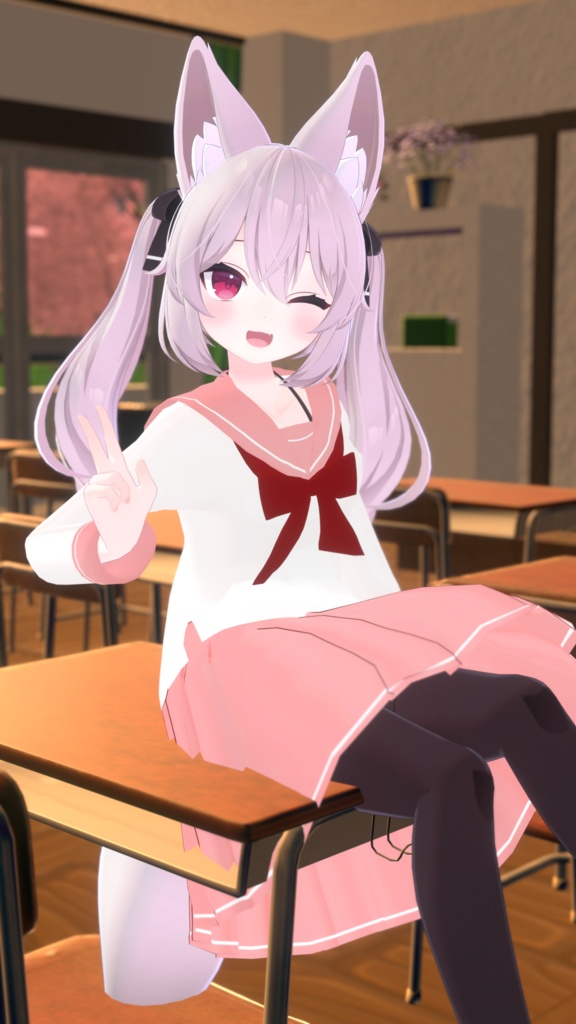 シンプルリボンセーラー