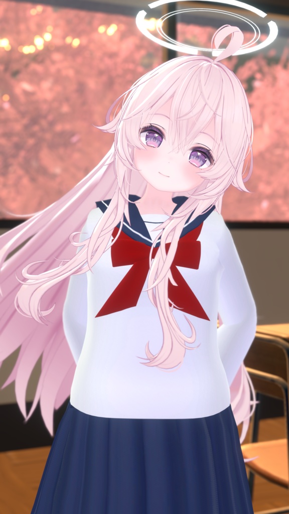 シンプルリボンセーラー