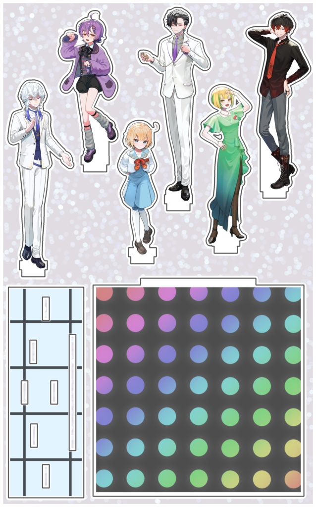 コラボアクリルスタンド(差し替えVer. )