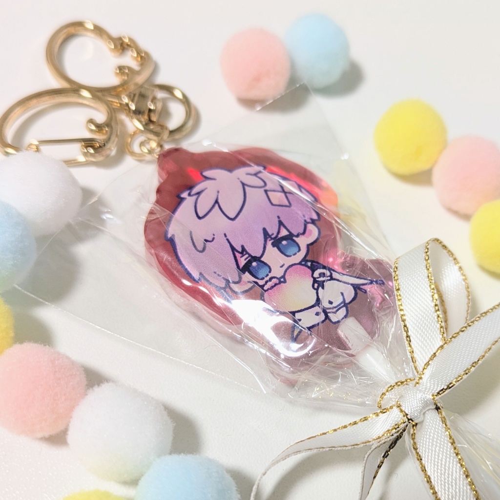 【Obey Me!╎メゾン煉獄組】キャンディ風アクリルキーホルダー