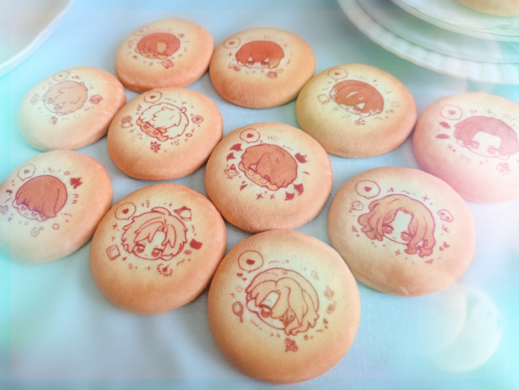 【Obey Me!】クッキー風缶バッジ