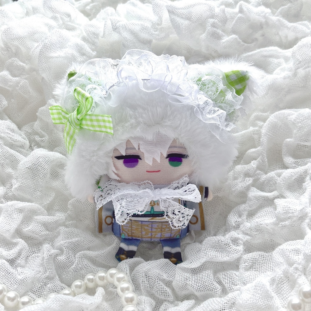 ふわふわcat (チェック柄)