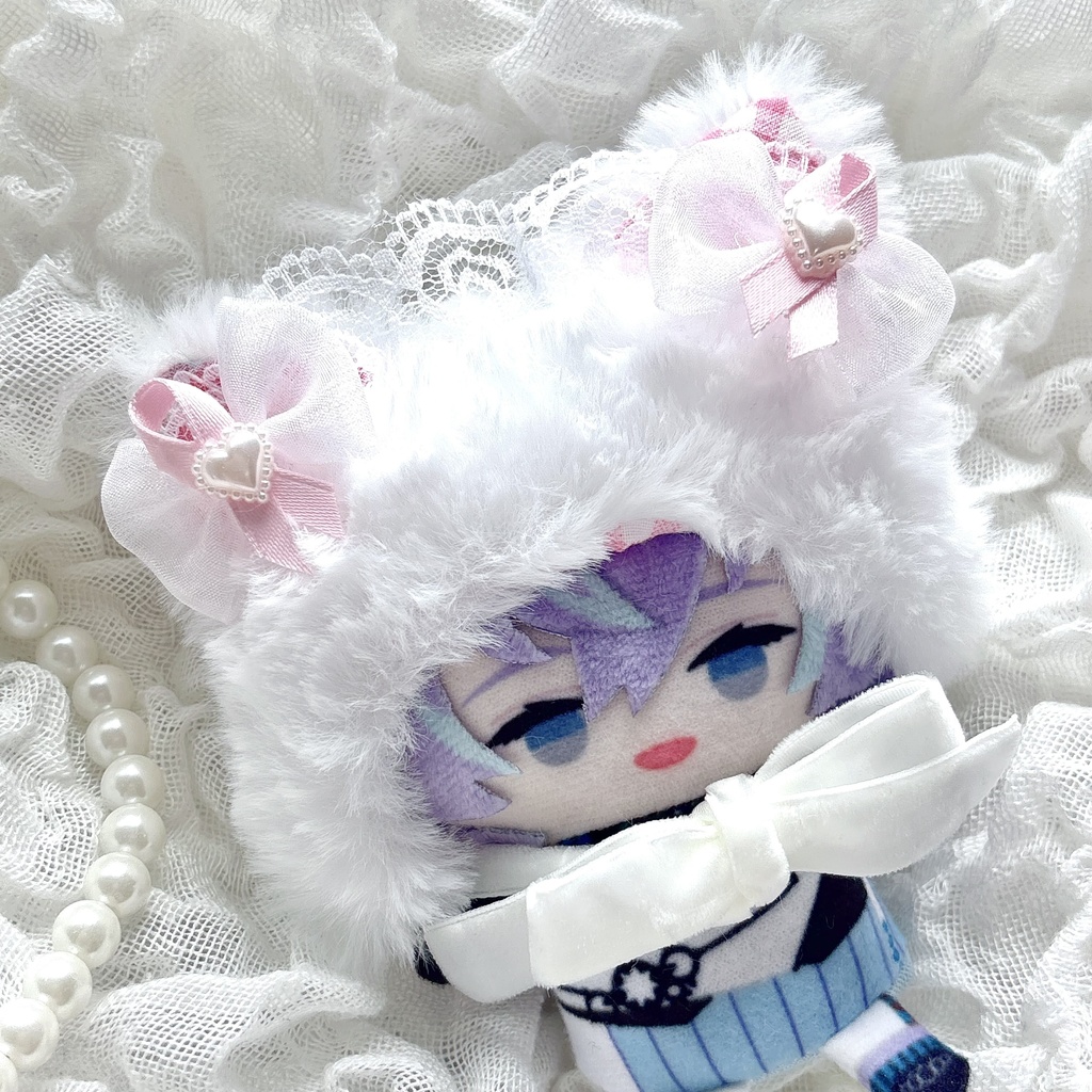 ふわふわcat (チェック柄)