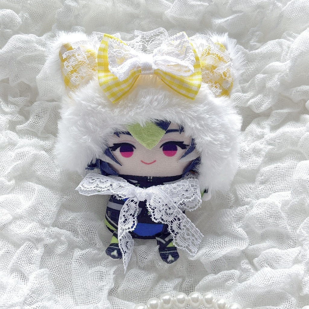 ふわふわcat (チェック柄)