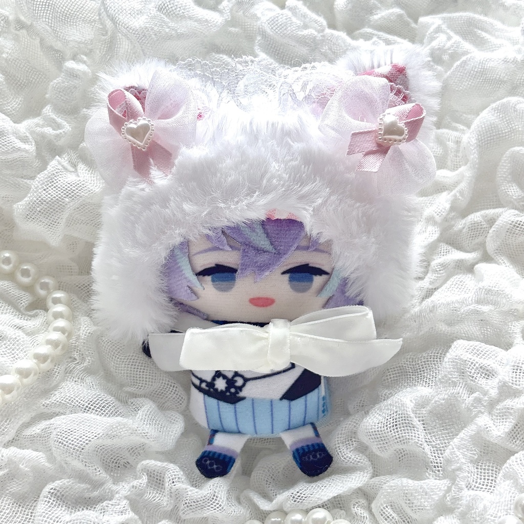 ふわふわcat (チェック柄)