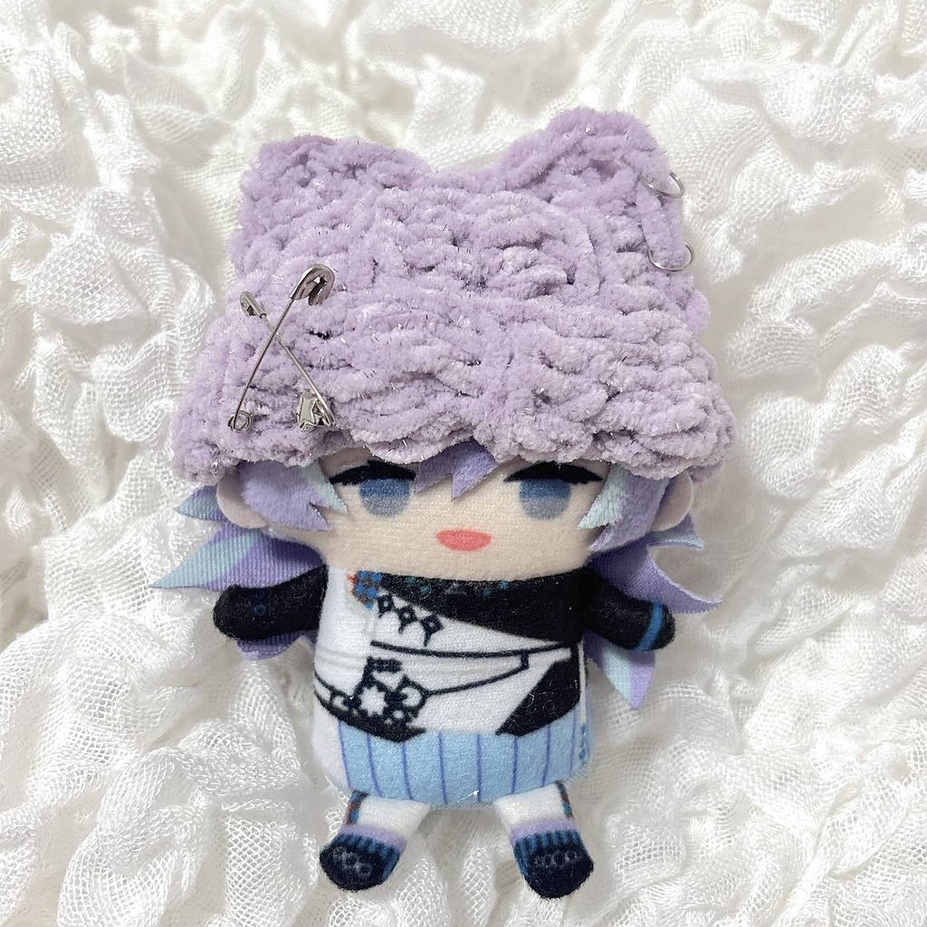 ラメ 折り返し帽子