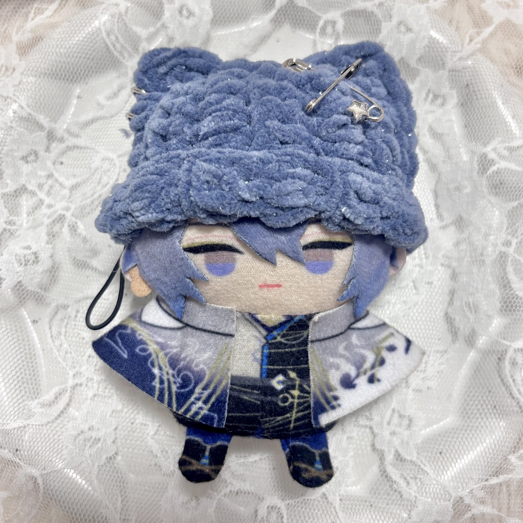 ラメ 折り返し帽子