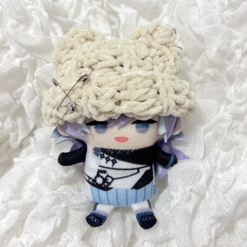 ラメ 折り返し帽子