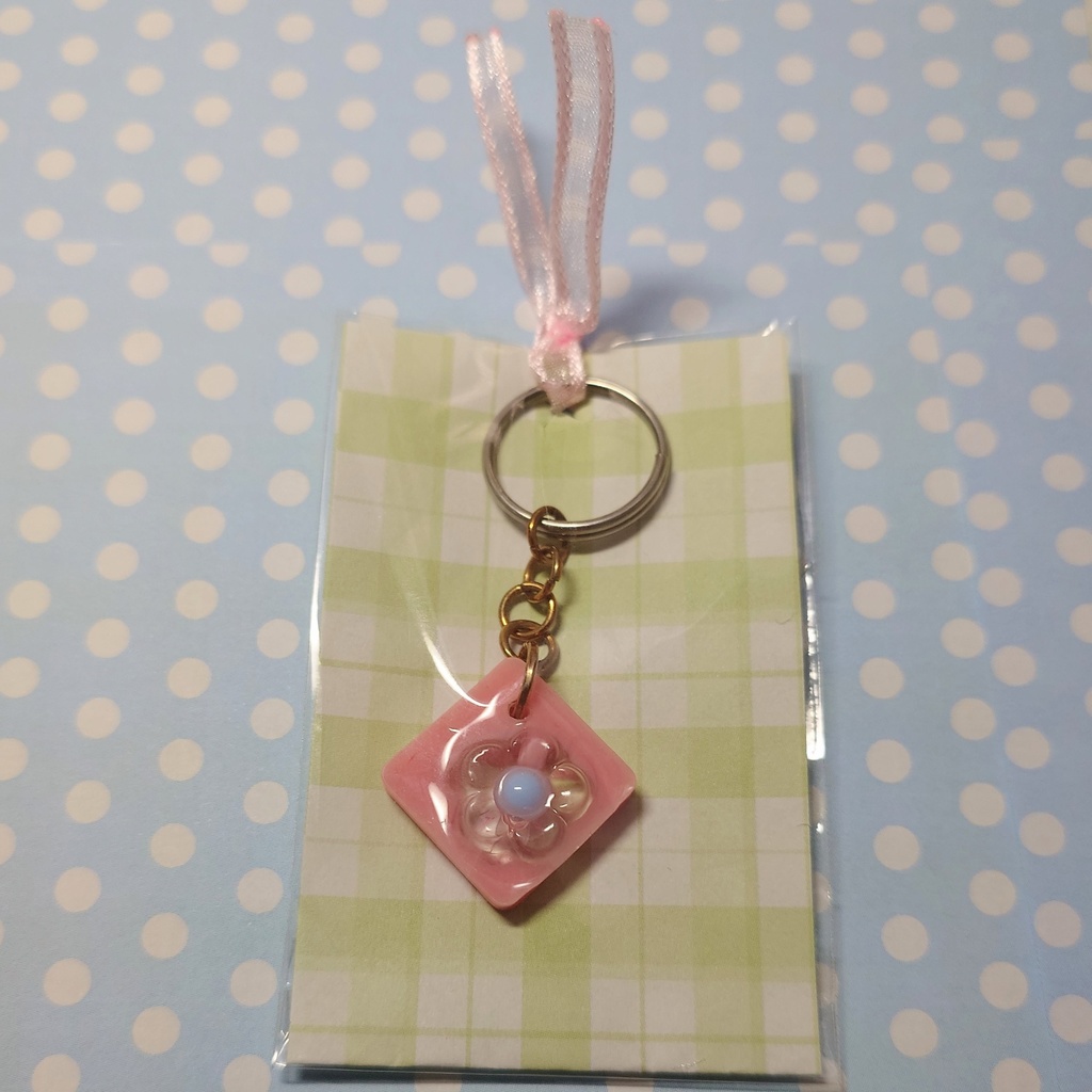 お花のストラップ