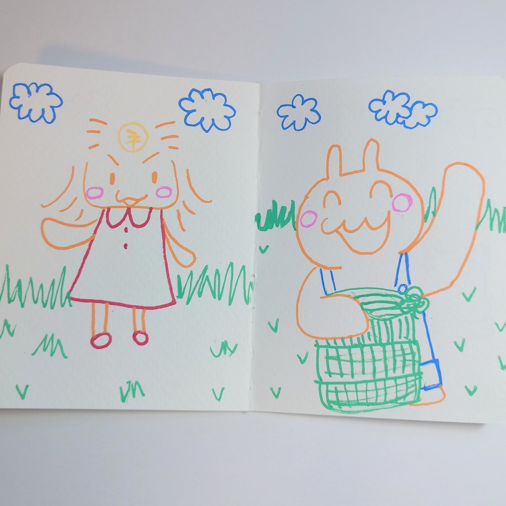 ミニ絵本(手のひらサイズ)