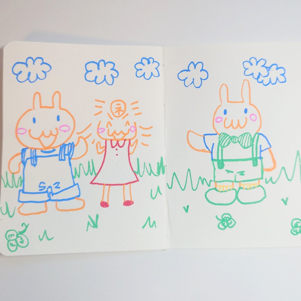 ミニ絵本(手のひらサイズ)