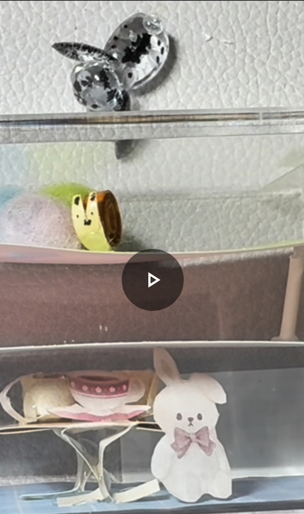 観賞用(レジンうさぎ)