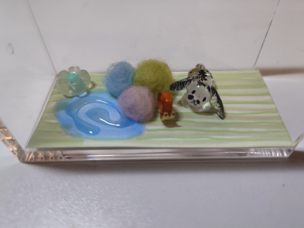 観賞用(レジンうさぎ)