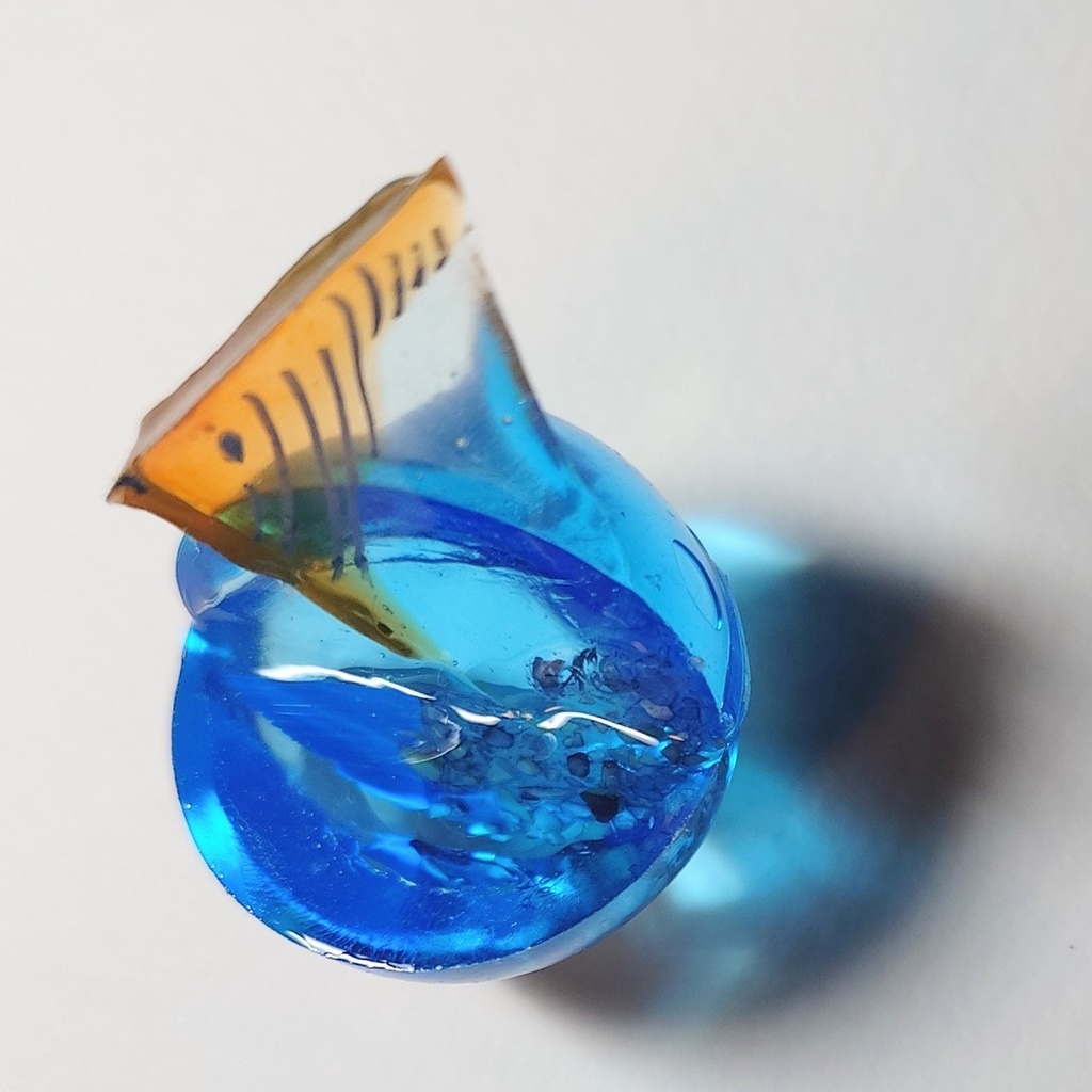 平べったい三角の魚