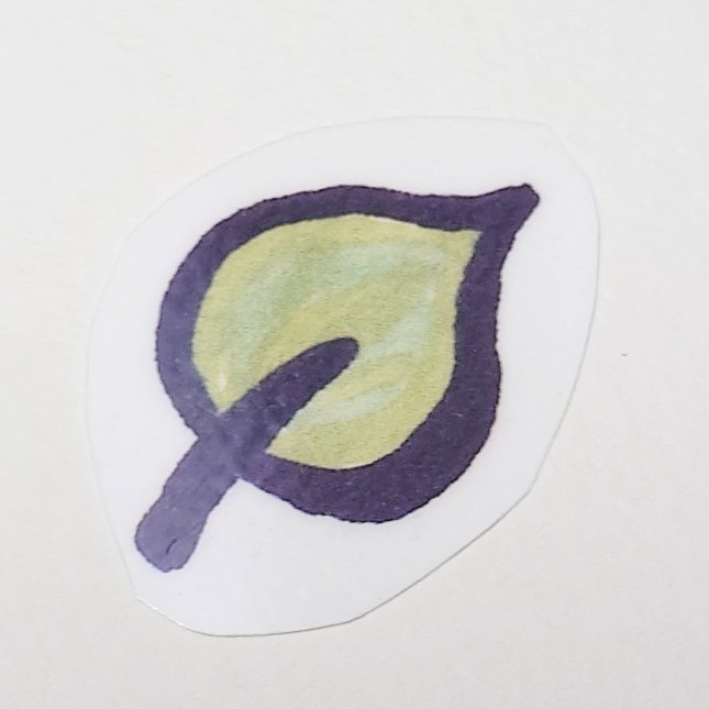 お花のステッカー