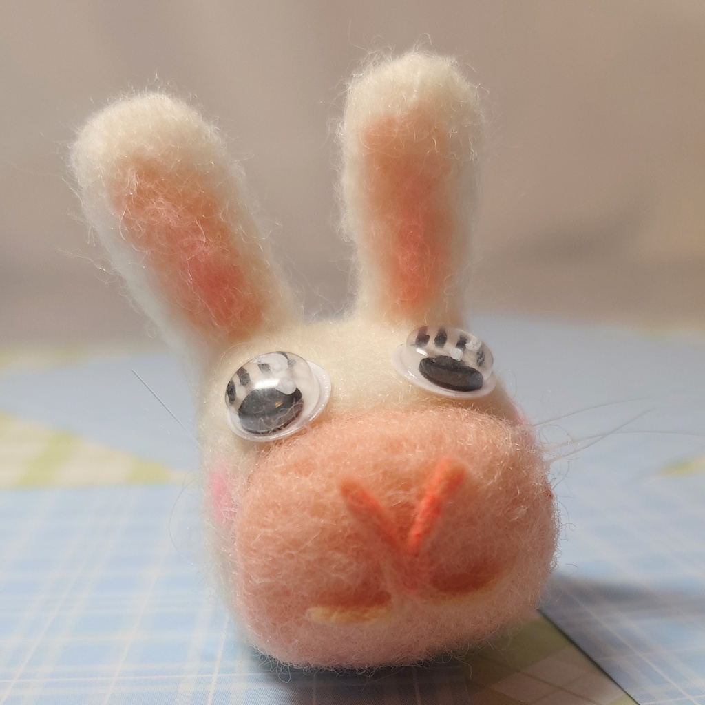 フェルトうさぎさん3さん人形