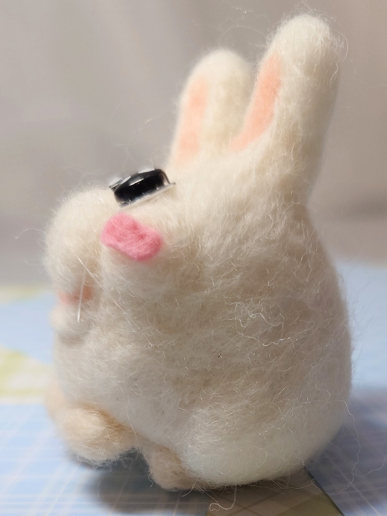 フェルトうさぎさん3さん人形