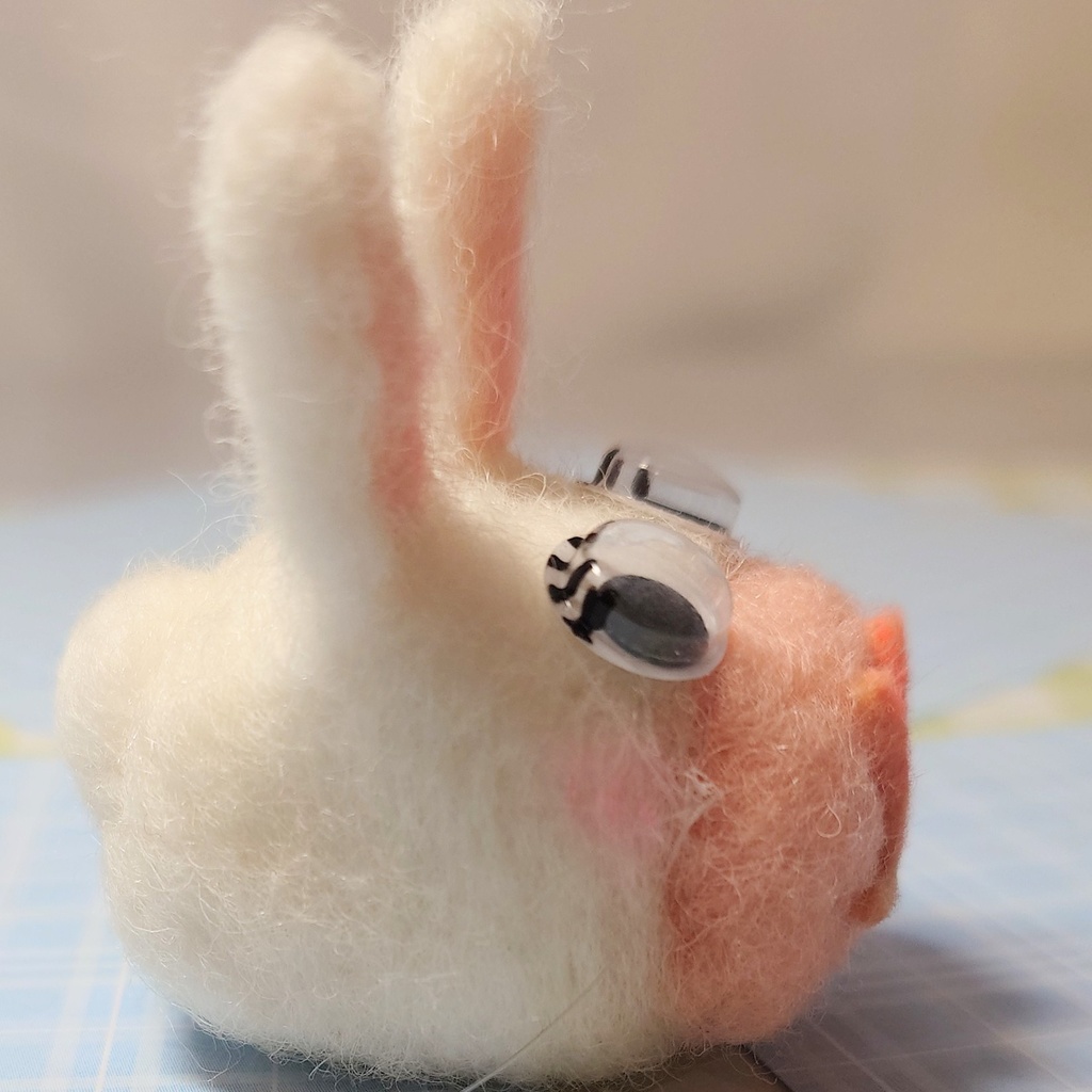 フェルトうさぎさん3さん人形