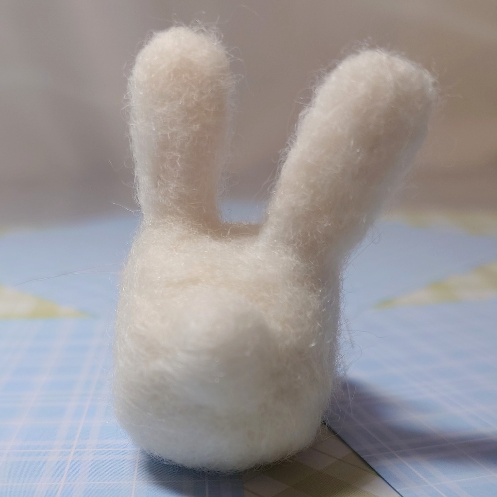 フェルトうさぎさん3さん人形