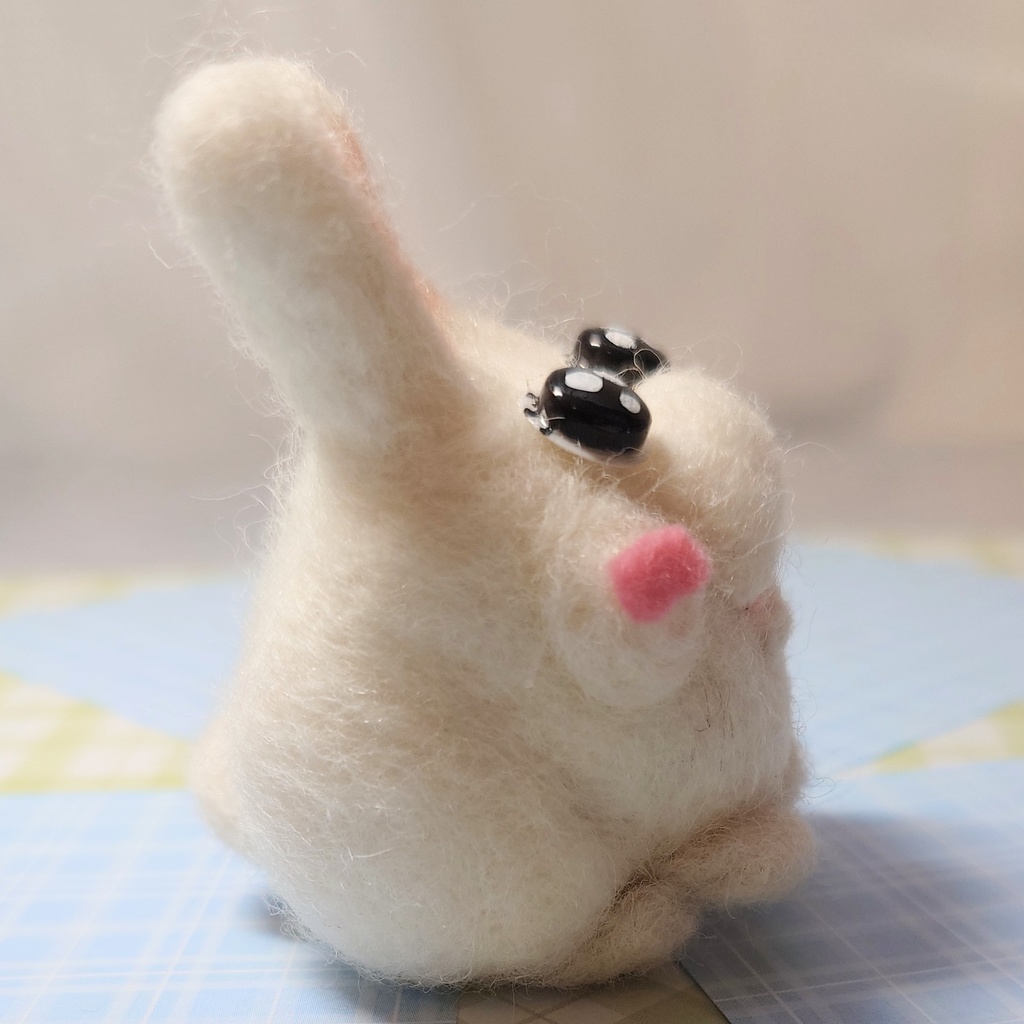 フェルトうさぎさん3さん人形