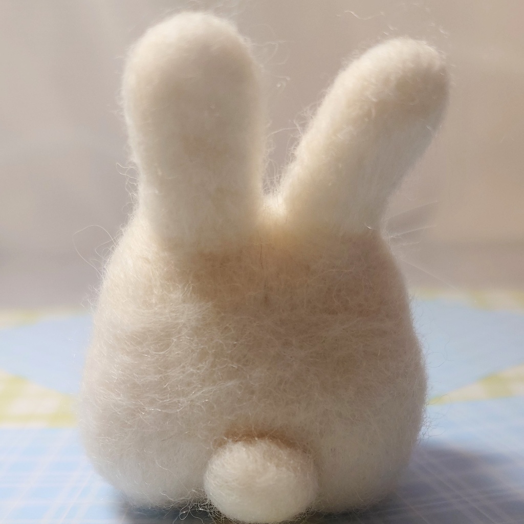 フェルトうさぎさん3さん人形