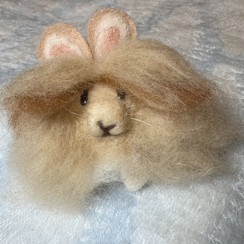 もふもふ〜🩷rabbit(アンゴラ風)