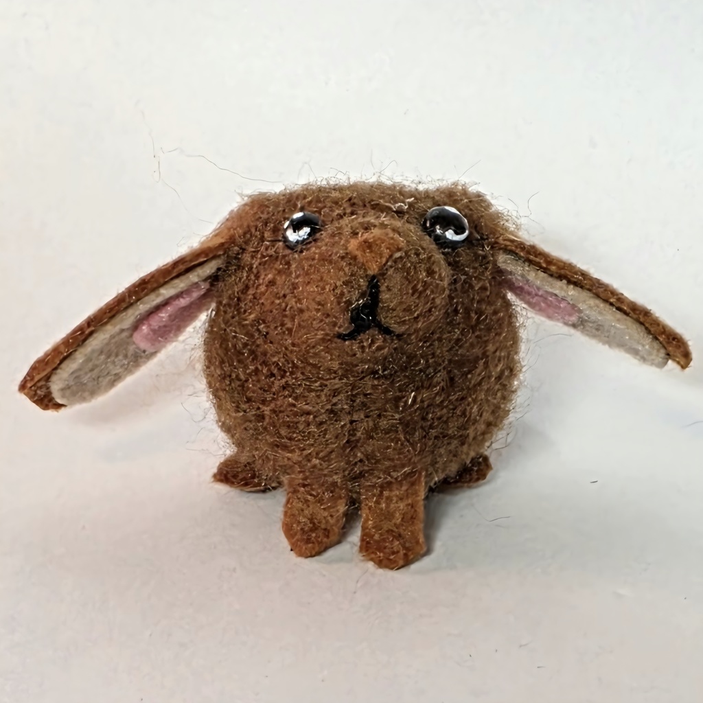 茶色のロップイヤーさん