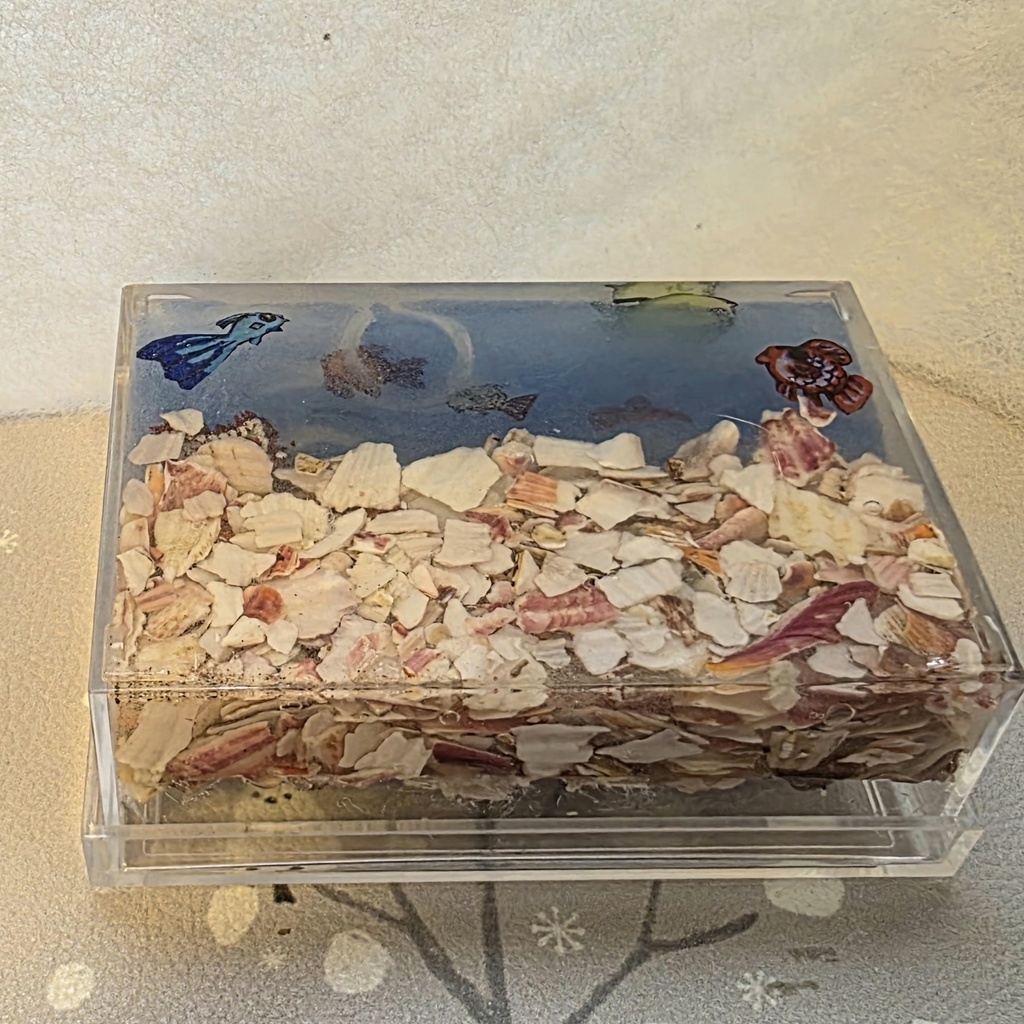 レジンアート作品（海の中）