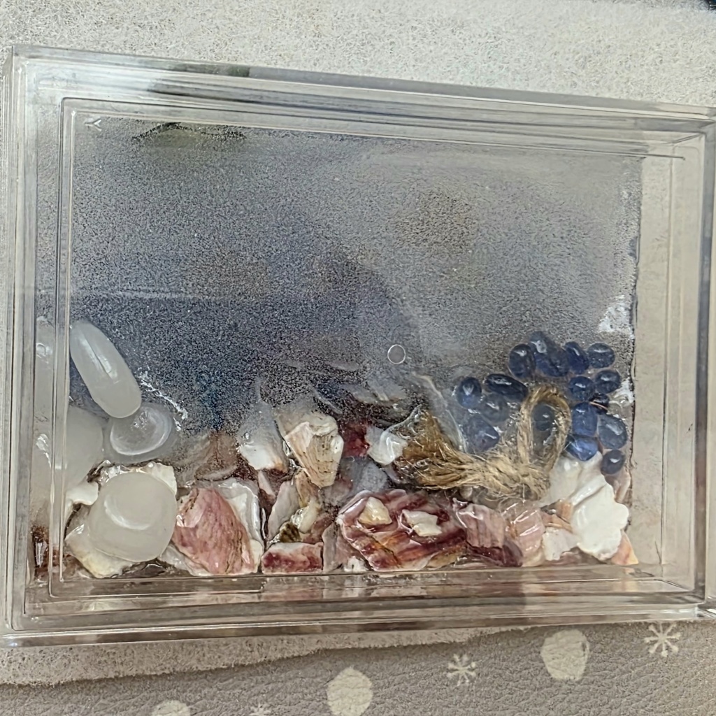 レジンアート作品(海の中)