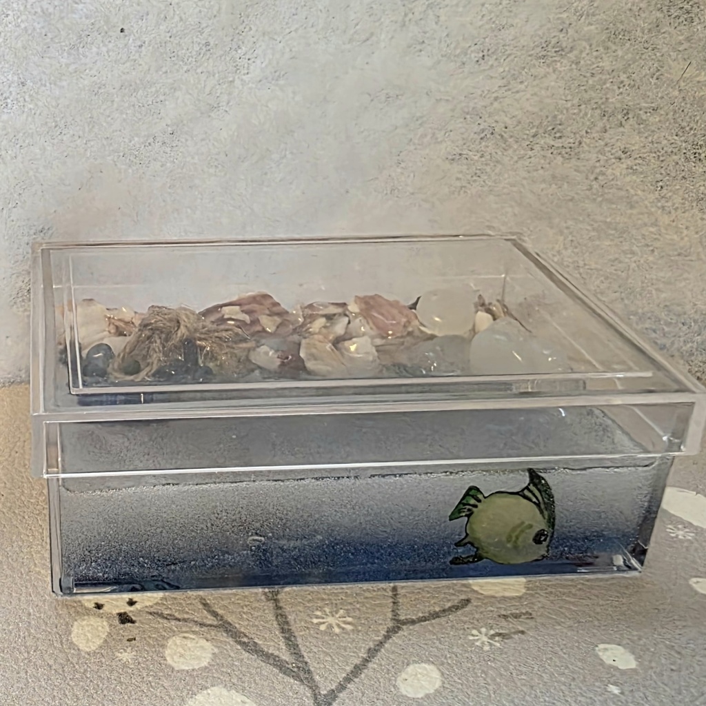 レジンアート作品(海の中)