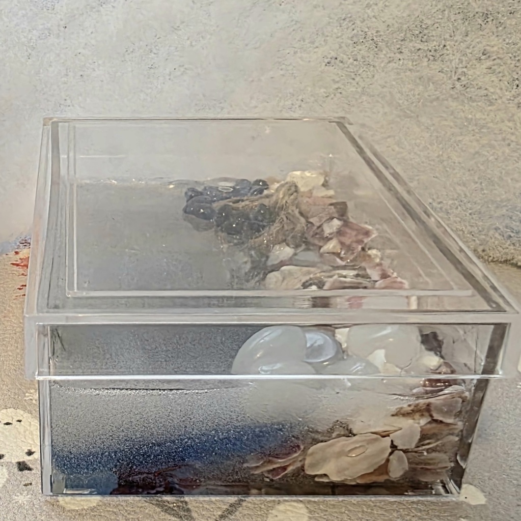 レジンアート作品(海の中)