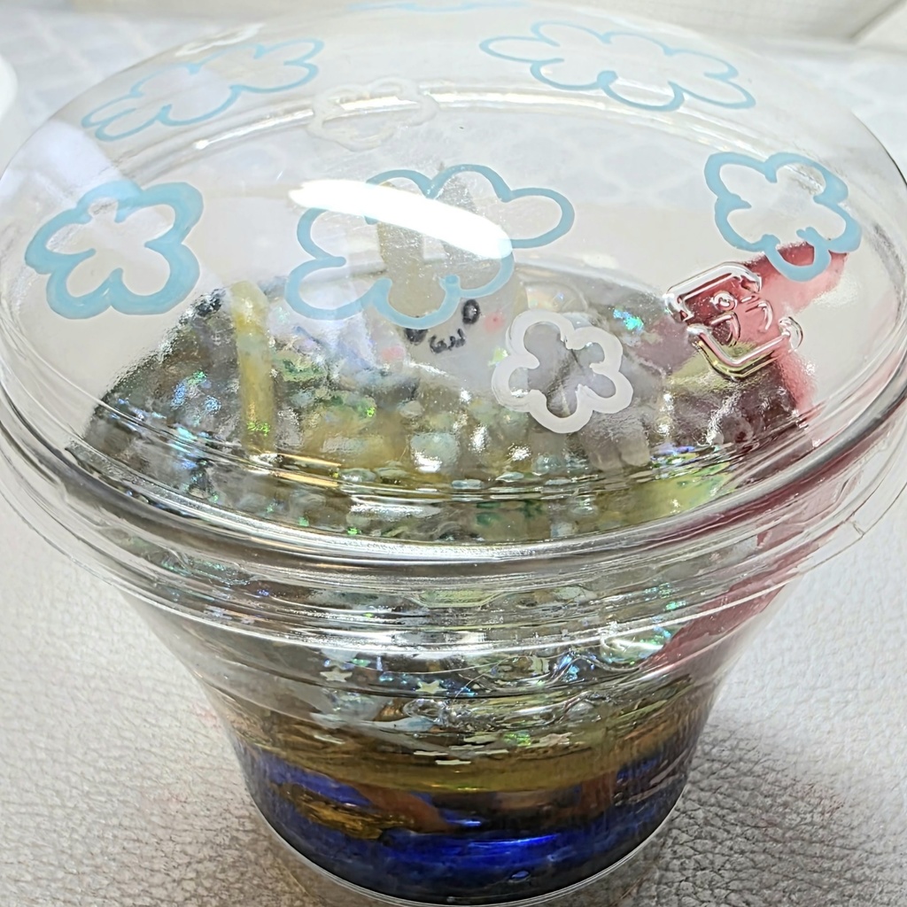 うさぎさんちゃぷちゃぷ(泳ぐお魚さん)