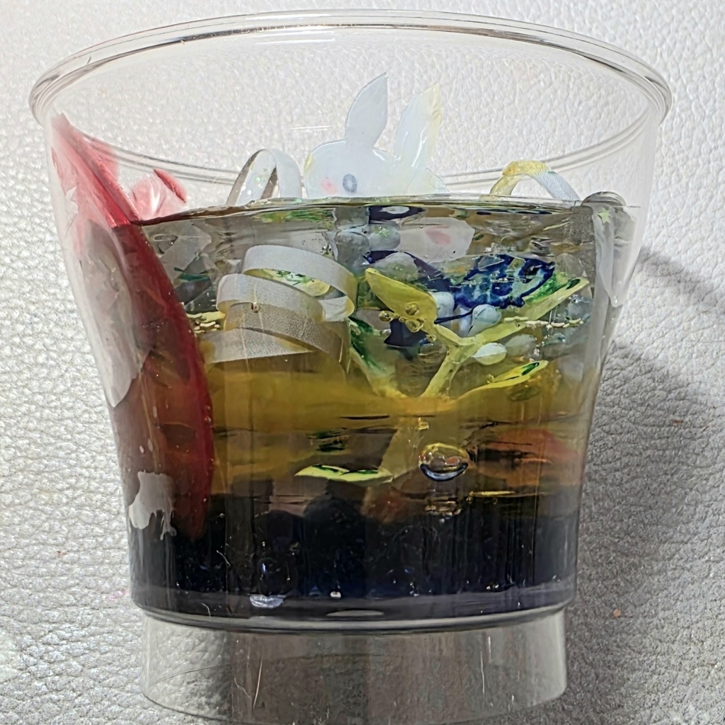 うさぎさんちゃぷちゃぷ(泳ぐお魚さん)