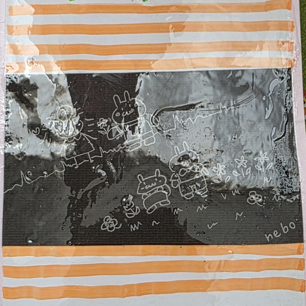 うさぎさんのノート