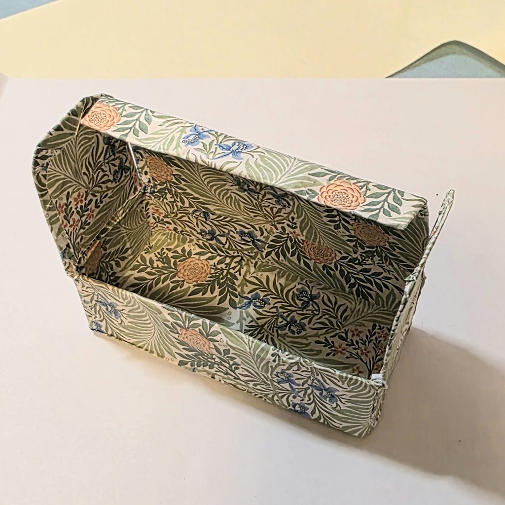 デザインペーパーの箱 2種類