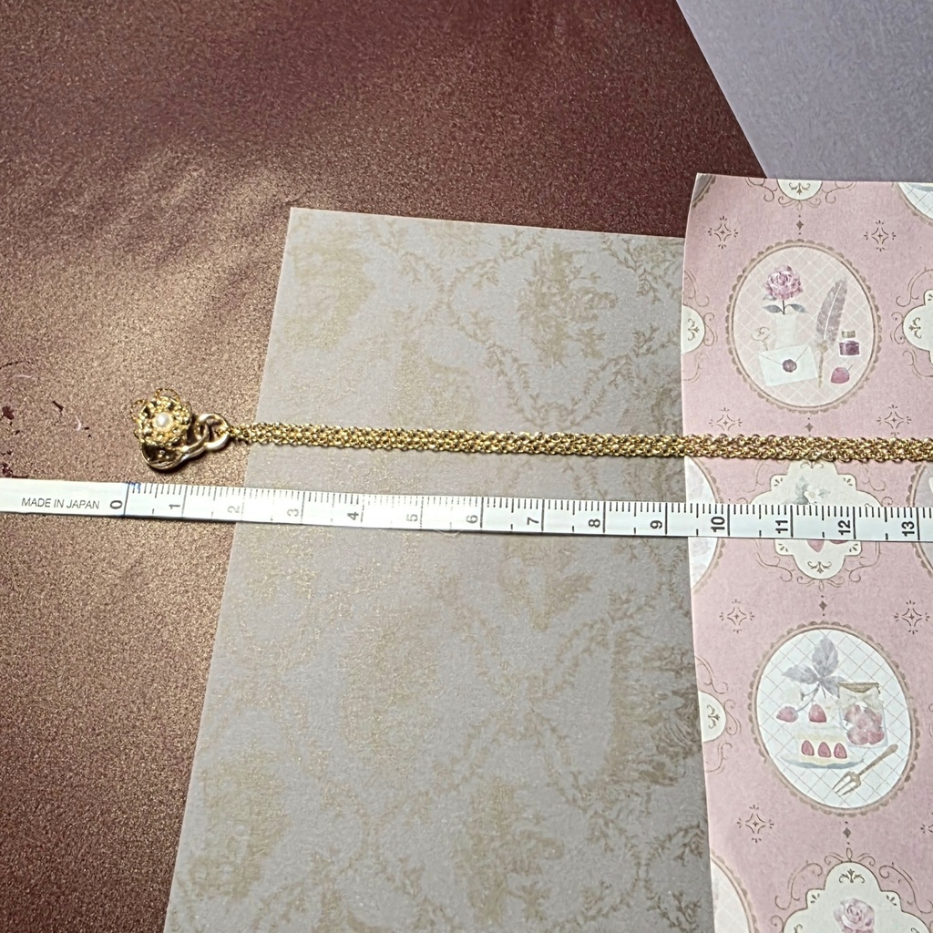 クローバー&お花モチーフネックレスとうさぎ