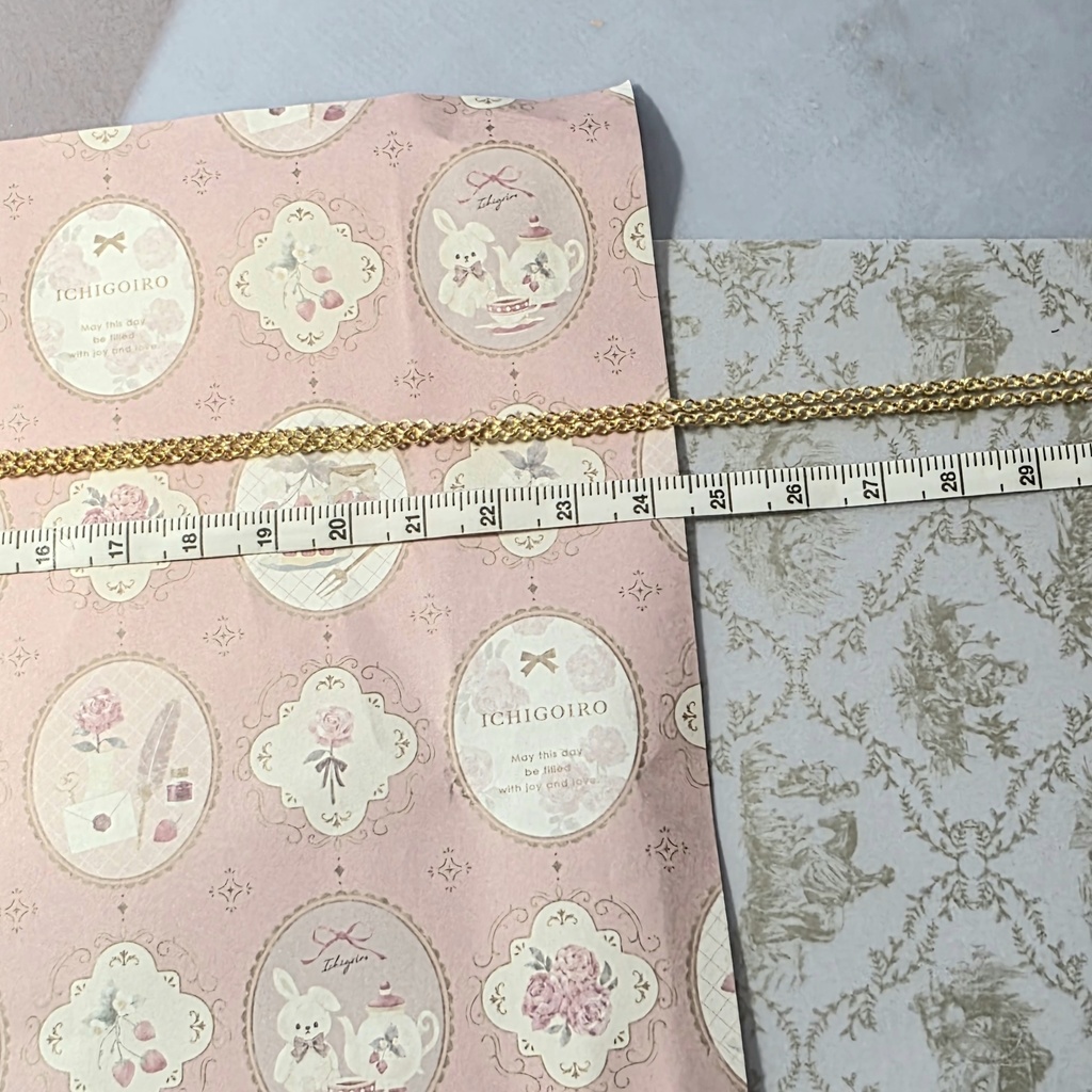 クローバー&お花モチーフネックレスとうさぎ